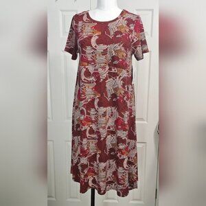 NWT LulaRoe Carly Women's Aztec Design Dress Size Small